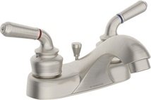 Symmons Origins™ Two Handle Centerset Lavatory Faucet, Satin Nickel