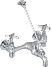 Fiat Chrome Plated Service Fauct with Vacuum Breaker and Pail Hook