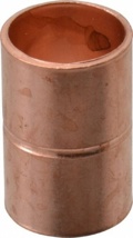 3" Wrot Copper Couplings with Stop