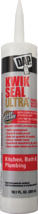 Dap Kwik Seal Ultra Premium Siliconized Sealant 10.1 oz White