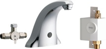 Chicago E-Tronic® 40 Traditional Sink Faucet. 0.5 GPM