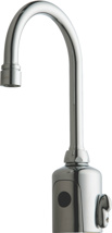Chicago Hytronic Gooseneck Sink Faucet W/ Dual Beam Infrared Sensor