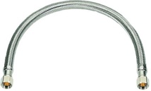 Flow Master Stainless Steel Braided Supply, 3/8" Compression X 3/8" Compression X 16"