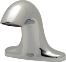 Zurn Aqua-FIT® Serio Series® 4" Base Centerset Sensor Faucet with 0.5 gpm Aerator, in Chrome