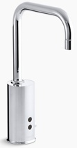 Kohler Touchless Faucet with Insight™ Technology and Temperature Mixer, DC-powered