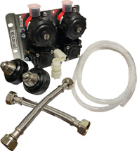 Willoughby Dual Temp Metering Valve Kit With Ligature Resistant Buttons