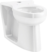 Kohler® Modflex™ Adjust-A-Bowl™ Floor-Mounted Top Spud Flushometer Bowl With Bedpan Lugs