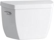 Kohler® Highline®/Wellworth® Pressure Lite® Toilet Tank, 1.0 GPF