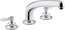 Kohler® Triton® Bowe® 1.5 GPM Kitchen Sink Faucet with 8-3/16" Swing Spout, Aerated Flow and Lever Handles