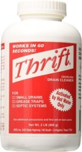 Thrift Non-Acid Drain Cleaner 2 lbs, Box of 12