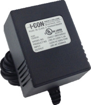 I-CON TRS-PI-120V-1.5A 28 Volt AC Plug-In Transformer