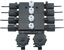 I-CON ELEMENT® VLV-LAV-4830 Series Dual Temperature Manifold Lavatory Valve