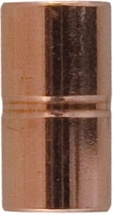 1/4" Wrot Copper Couplings with Stop