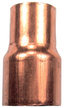 1/2" x 3/8" Wrot Copper Bell Reducer