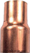 1-1/4" x 1" Wrot Copper Bell Reducer
