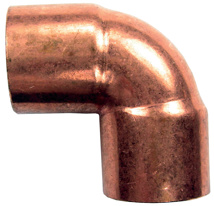 3/4" Wrot Copper 90˚ Elbow