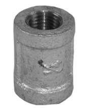 1/4" Galvanized Malleable Coulping