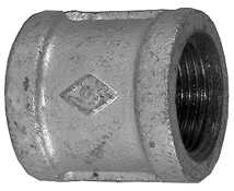 3/4" Galvanized Malleable Coulping