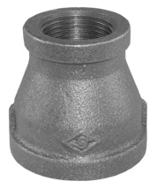 1-1/2" x 1" Black Bell Reducer, FPT x FPT